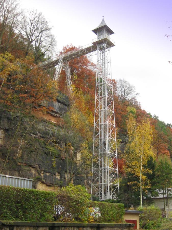 Ferienwohnung Schrammsteine Bad Schandau Exterior foto